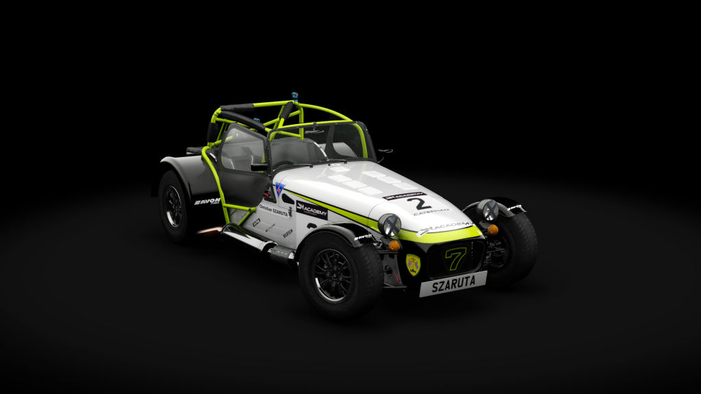 Caterham Academy 2020, skin 02_szaruta