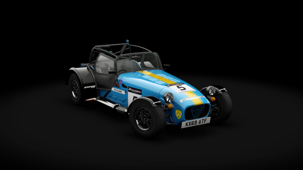 Caterham Academy 2020, skin 05_clark