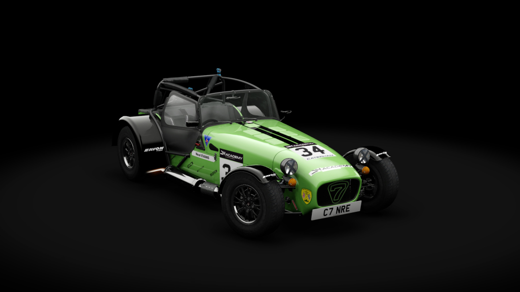 Caterham Academy 2020, skin 34_evans