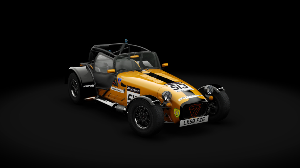 Caterham Academy 2020, skin 513_steele