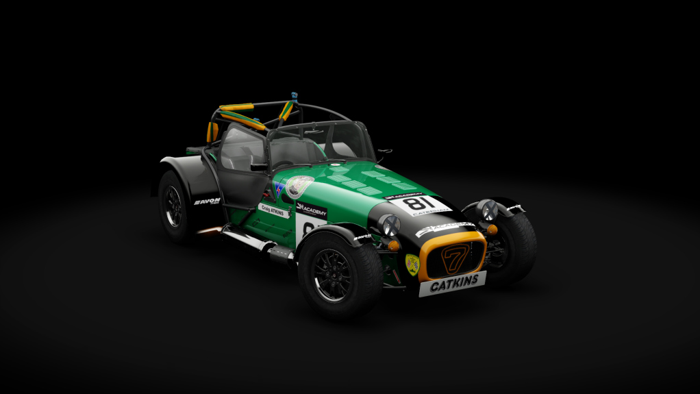 Caterham Academy 2020, skin 81_atkins