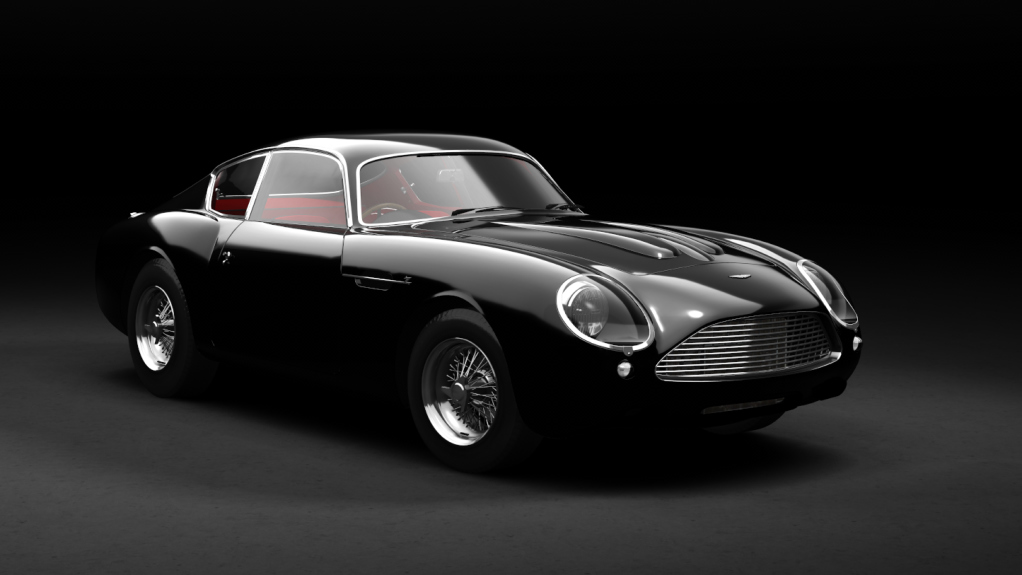 LM - Aston Martin DB4 Zagato 1960, skin black