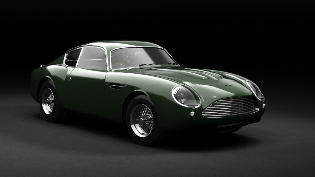 LM - Aston Martin DB4 Zagato 1960, skin green1