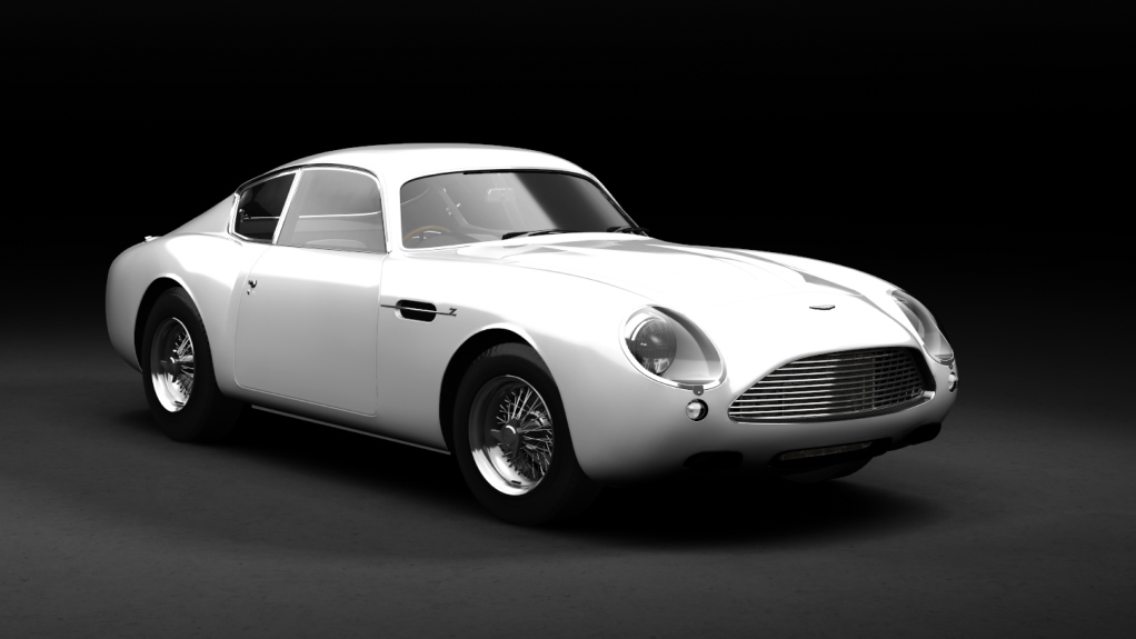 LM - Aston Martin DB4 Zagato 1960, skin white