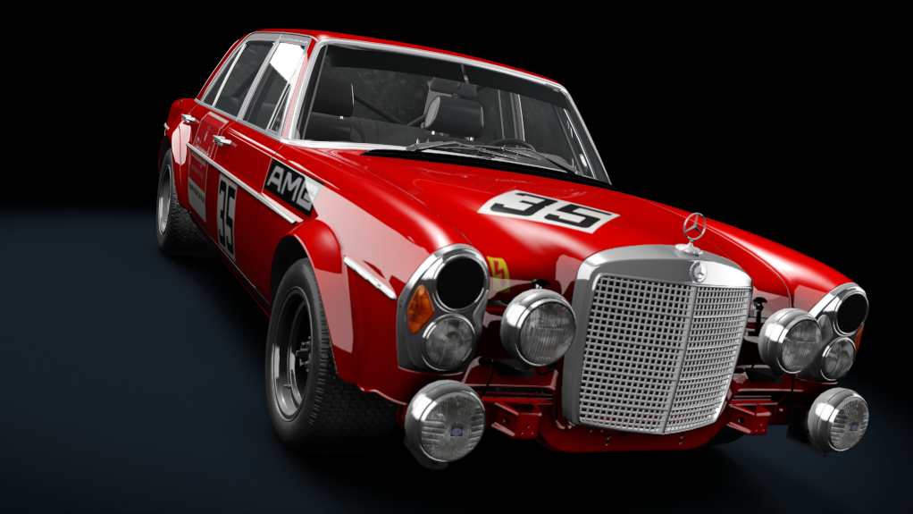 TCL AMG 300 SEL 6.8 'Rote Sau', skin 35A