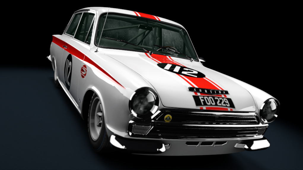 TCL Lotus Cortina MkI, skin John_Willment_112