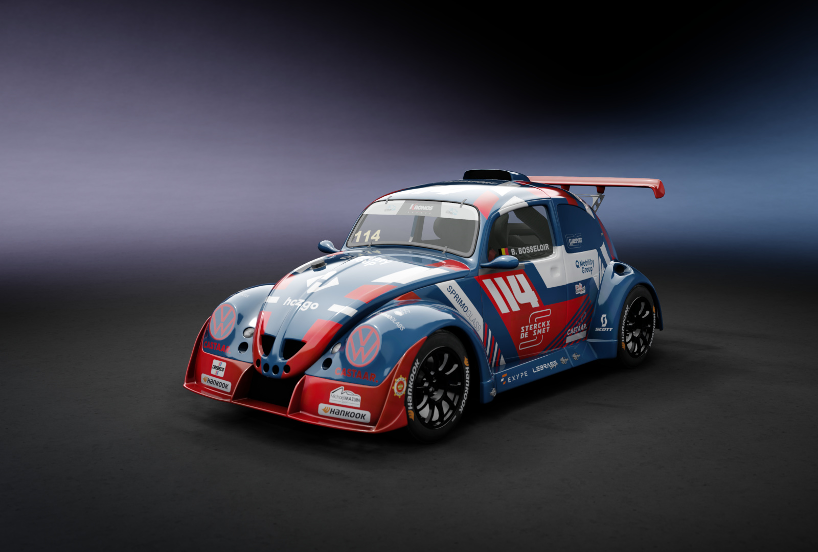 Volkswagen Beetle Evo 3, skin 114_Bosseloir