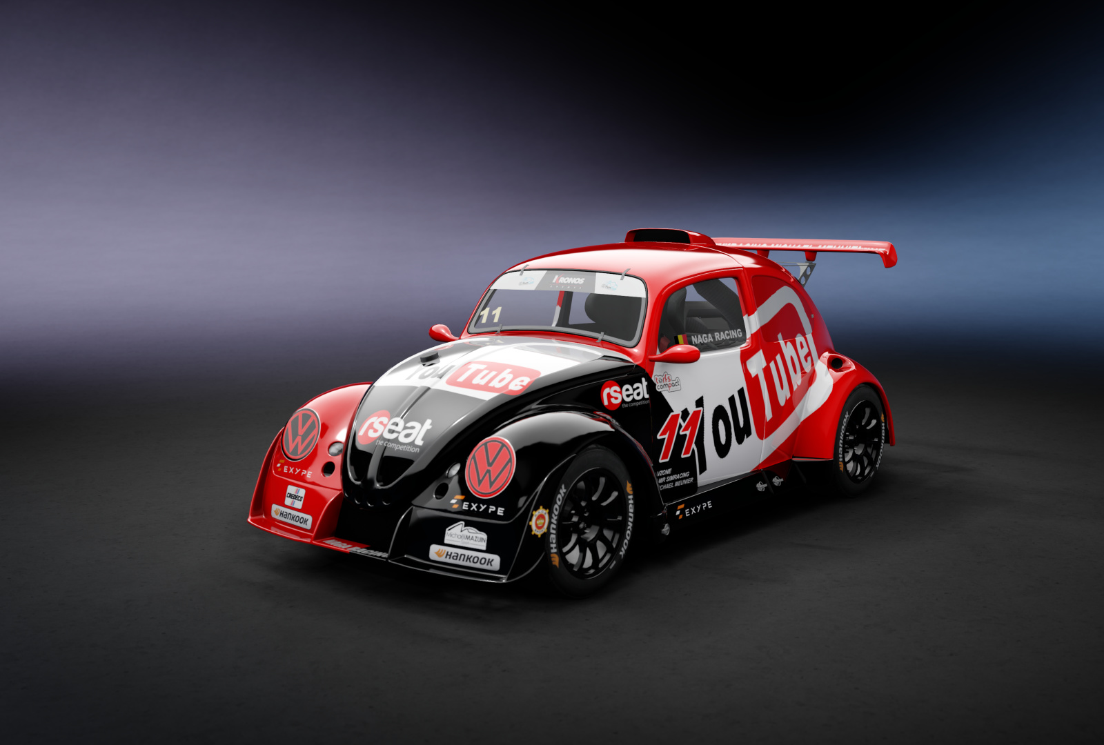 Volkswagen Beetle Evo 3, skin 11_Naga