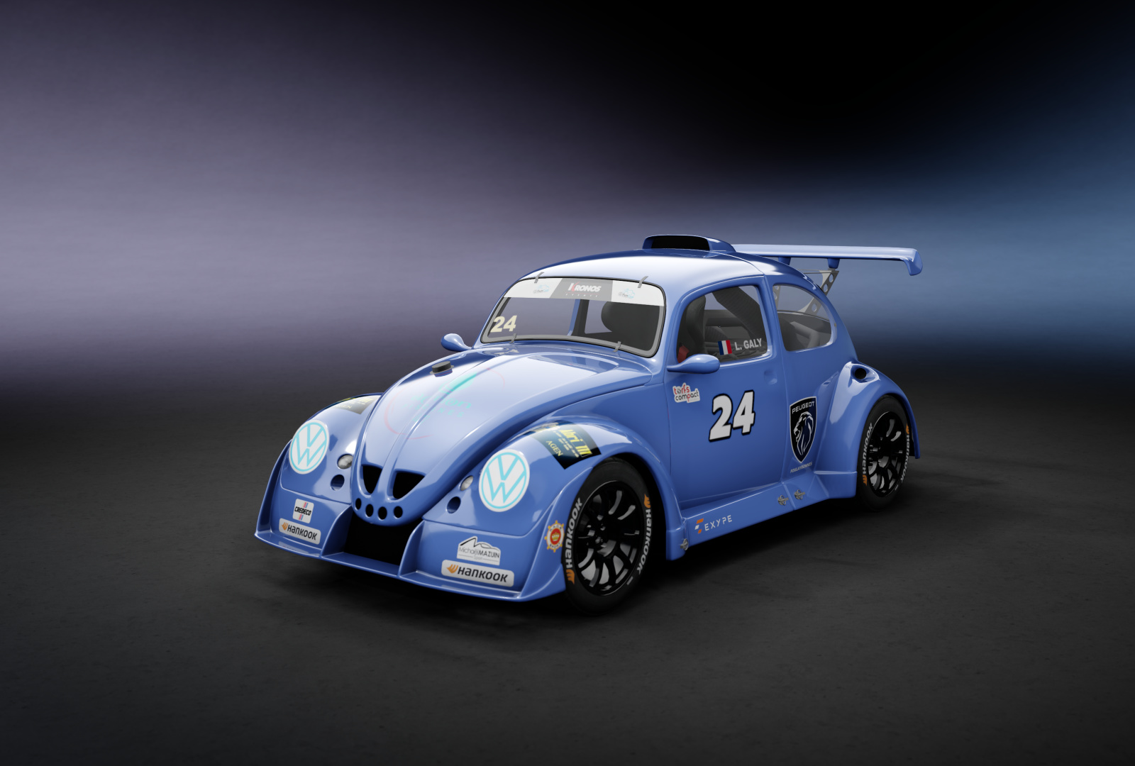 Volkswagen Beetle Evo 3, skin 24_Galy