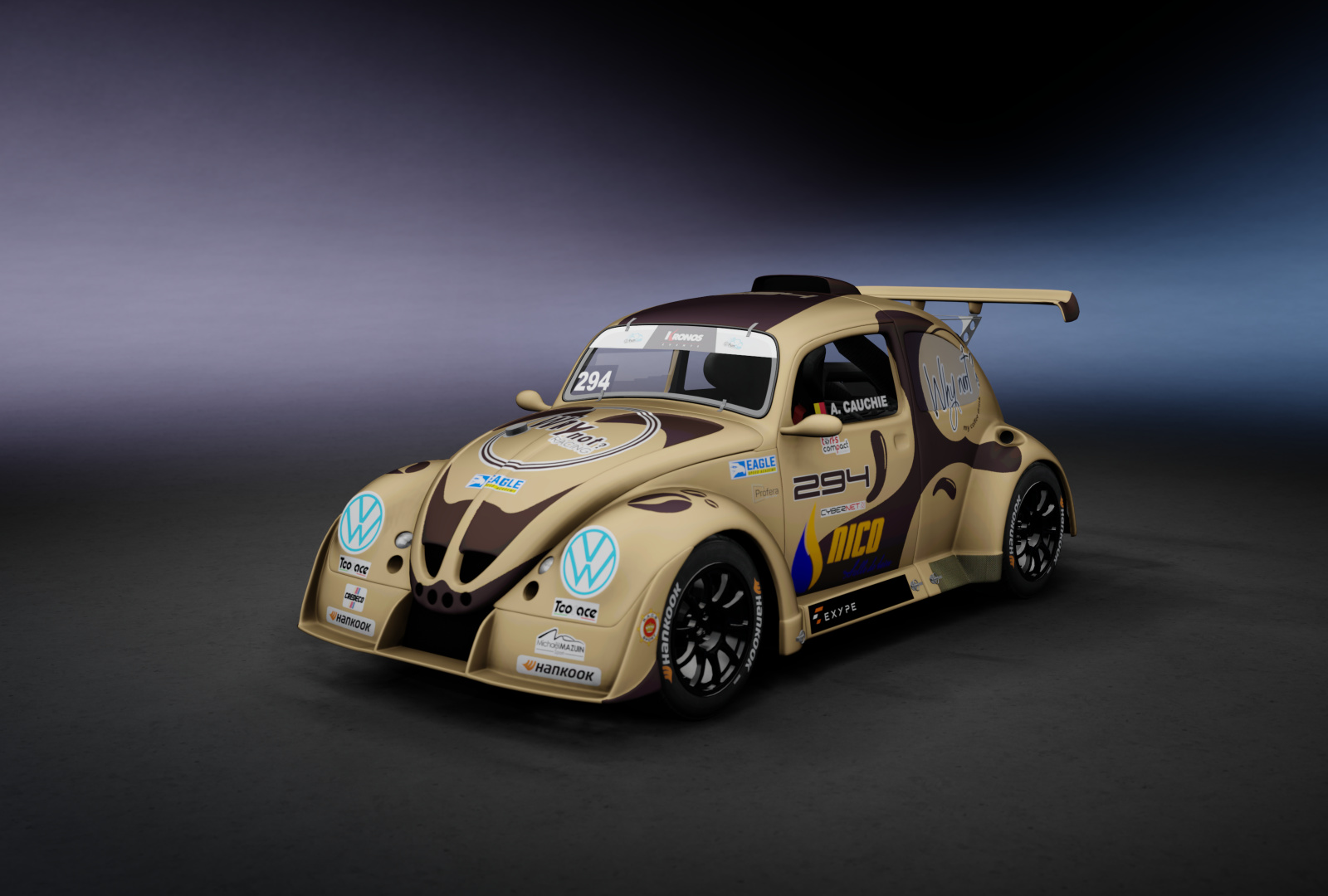 Volkswagen Beetle Evo 3, skin 294_Cauchie