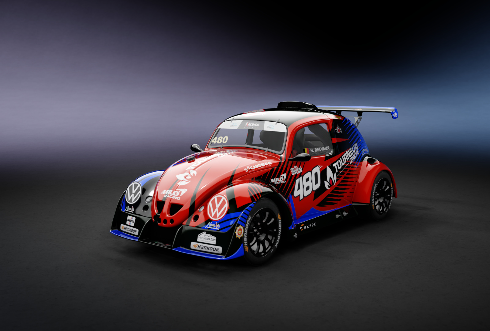 Volkswagen Beetle Evo 3, skin 480_Delvaux