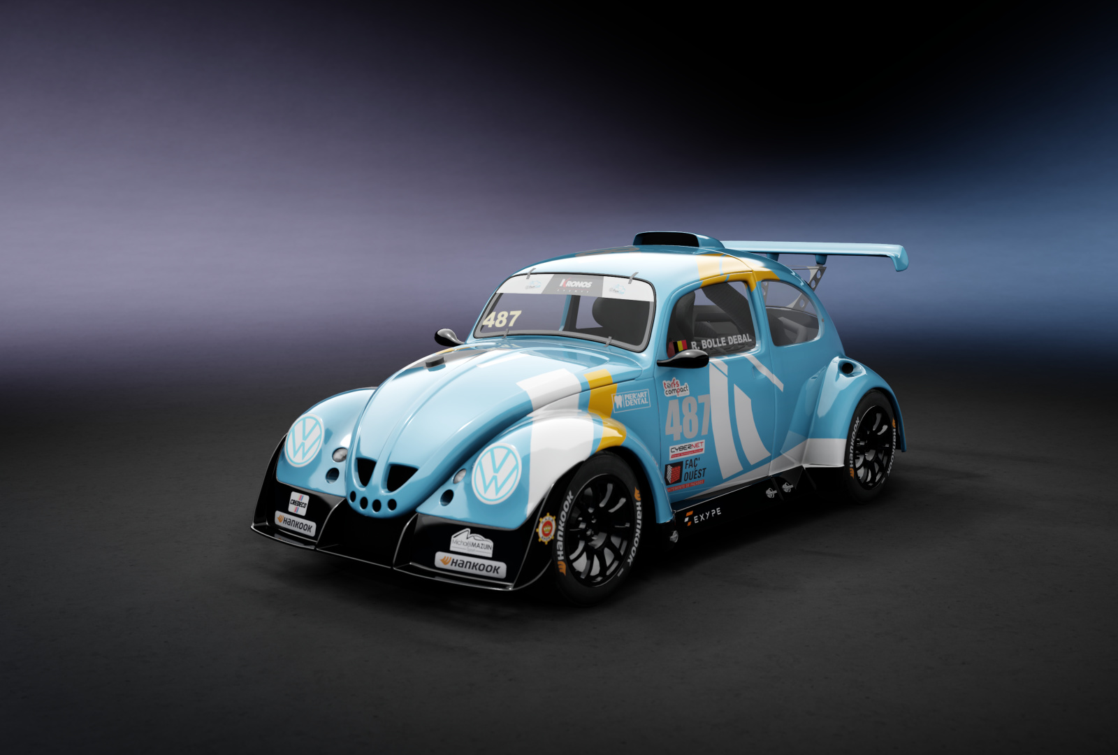 Volkswagen Beetle Evo 3, skin 487_Bolle Debal