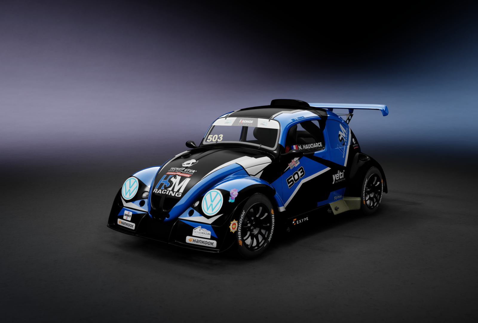 Volkswagen Beetle Evo 3, skin 503_Hauciarce