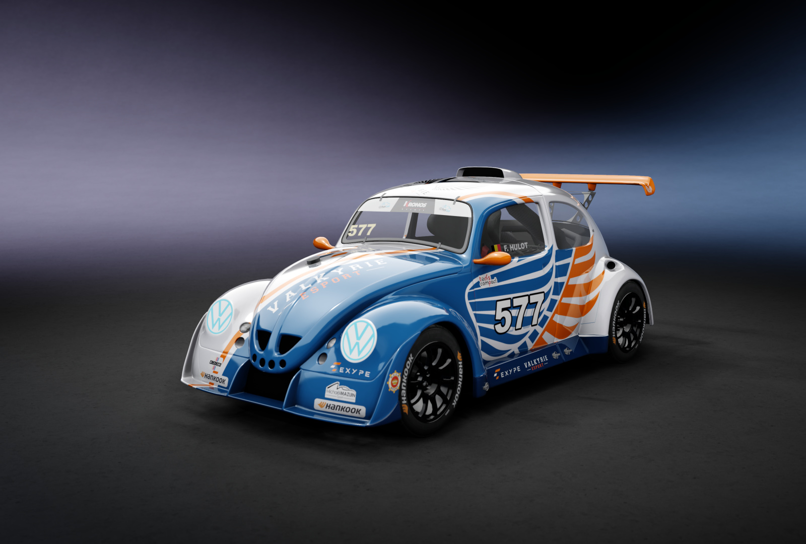 Volkswagen Beetle Evo 3, skin 577_Hulot