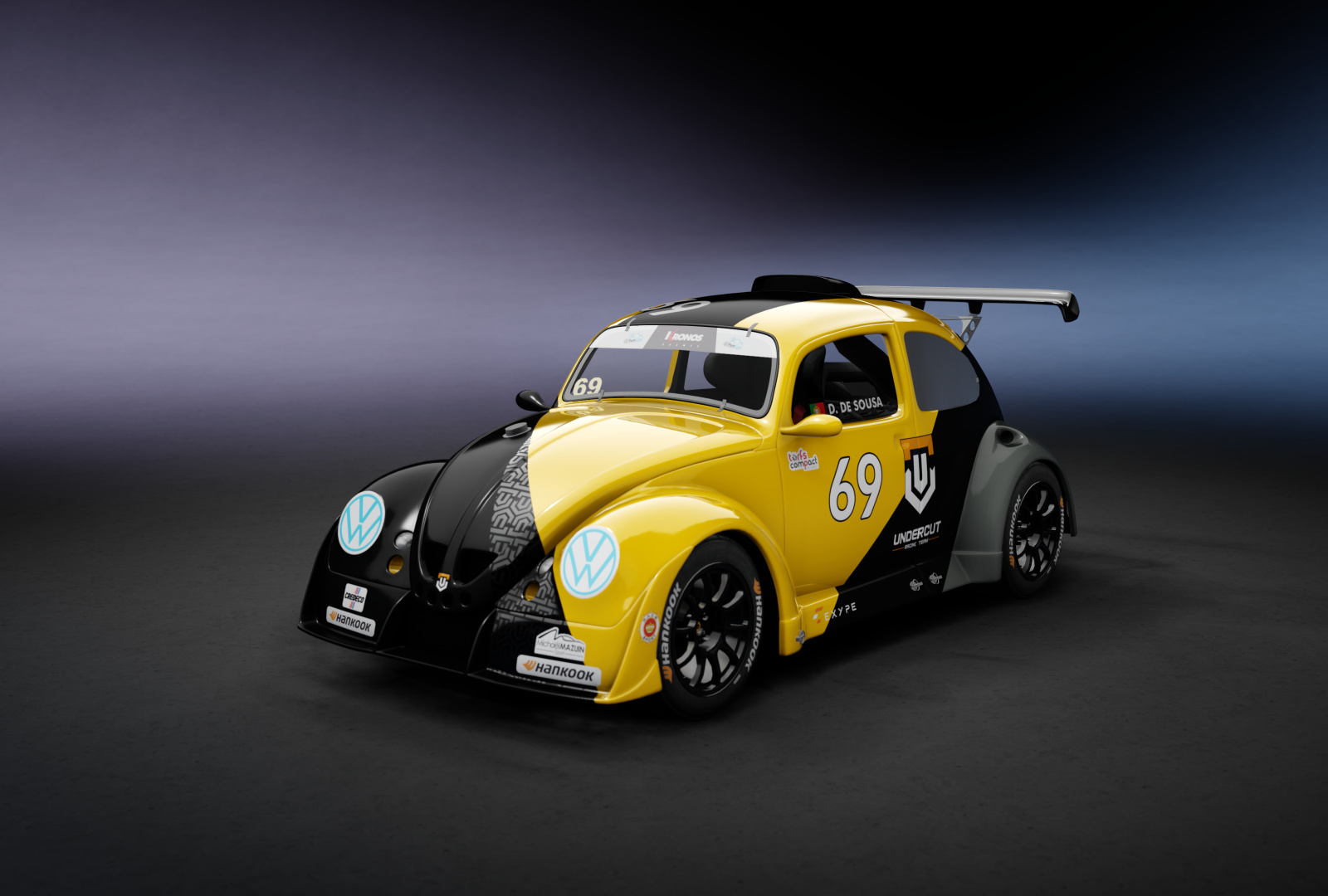 Volkswagen Beetle Evo 3, skin 69_DeSousa