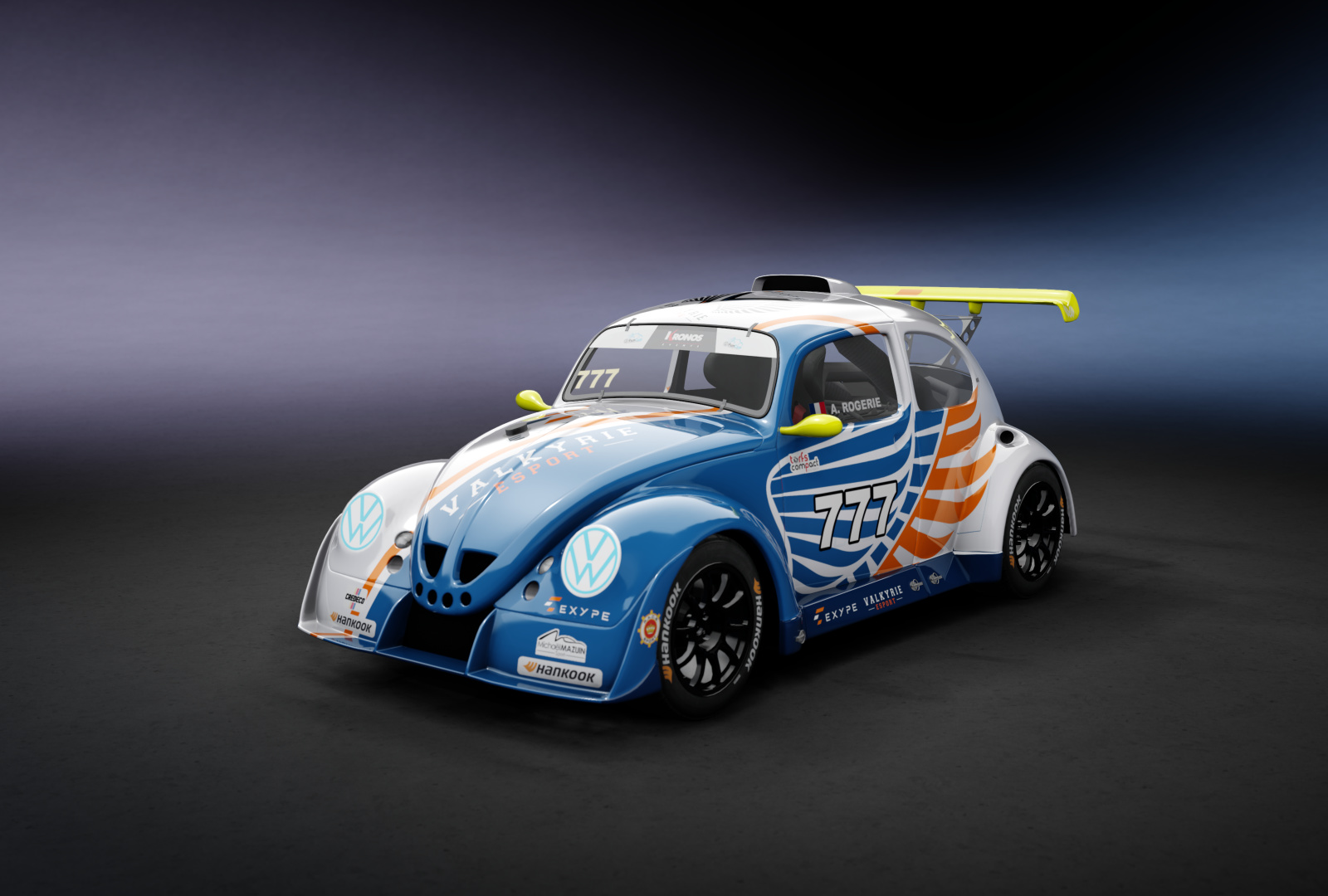 Volkswagen Beetle Evo 3, skin 777_Rogerie